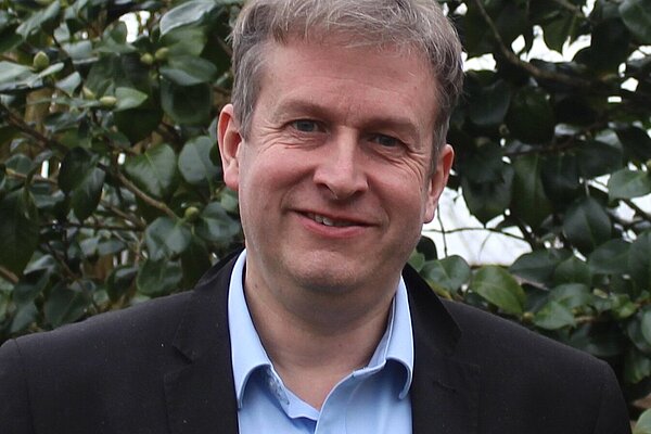 James Moore smiling